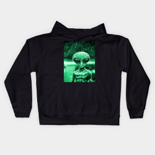 Planet X Aliens Sci-Fi NFT Collection Kids Hoodie